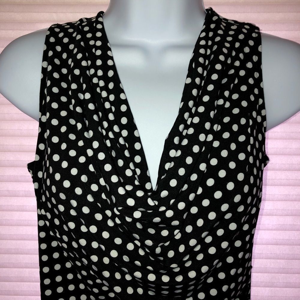 Alfani Sleeveless Cowl Neck Blouse - Picture 2 of 3